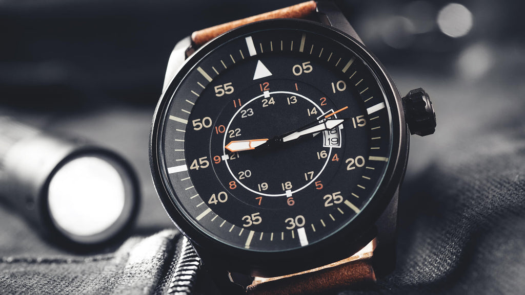 Marine compass watch