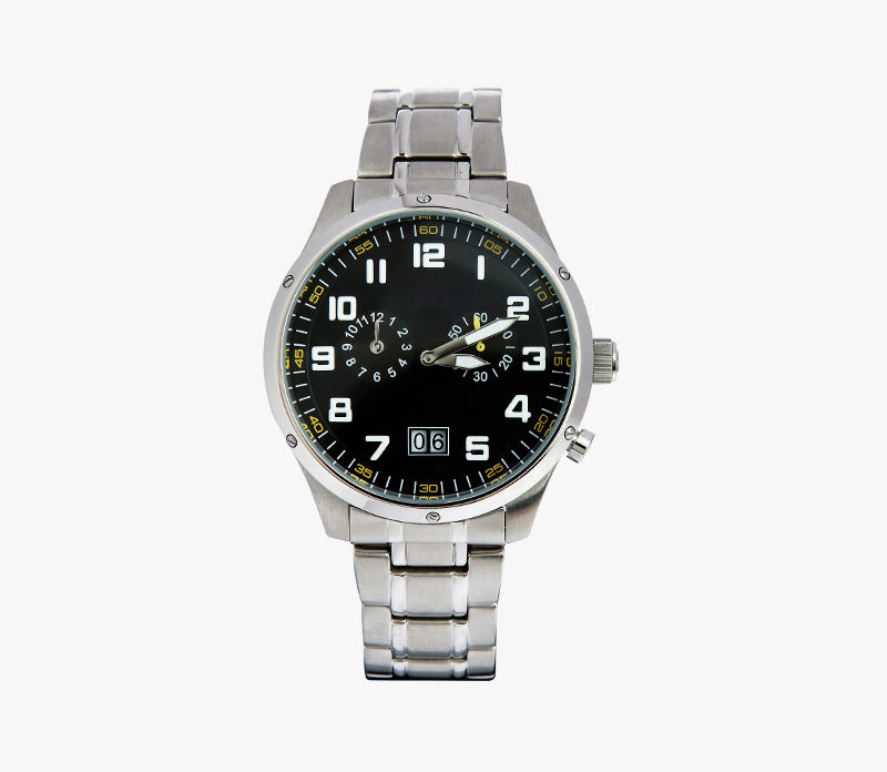 Steel Dial Watch