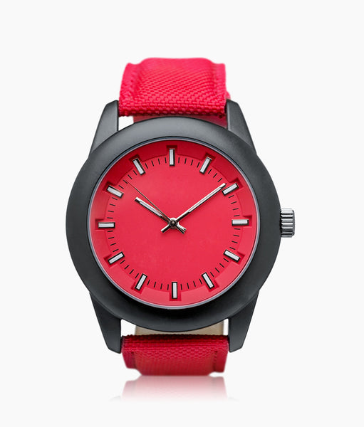 Black Dial Numeral Red Automatic